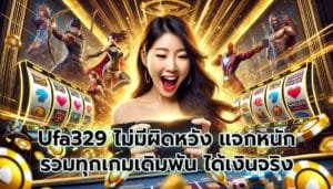 Ufa329 ไม่มีผิดหวัง แจกหนัก รวมทุกเกมเดิมพัน ได้เงินจริง-9