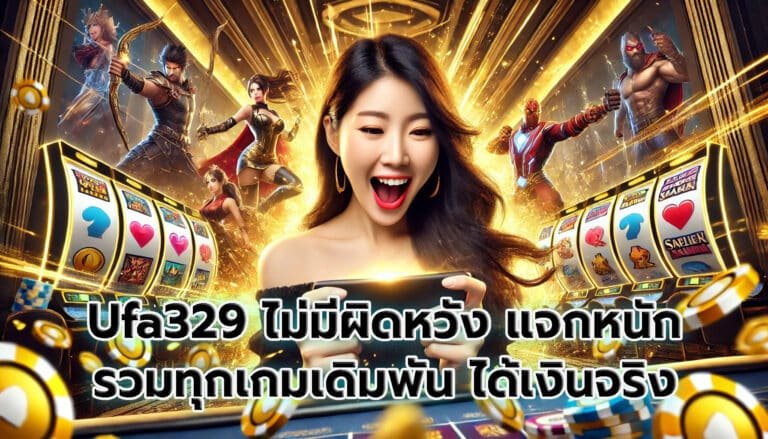 Ufa329 ไม่มีผิดหวัง แจกหนัก รวมทุกเกมเดิมพัน ได้เงินจริง-9
